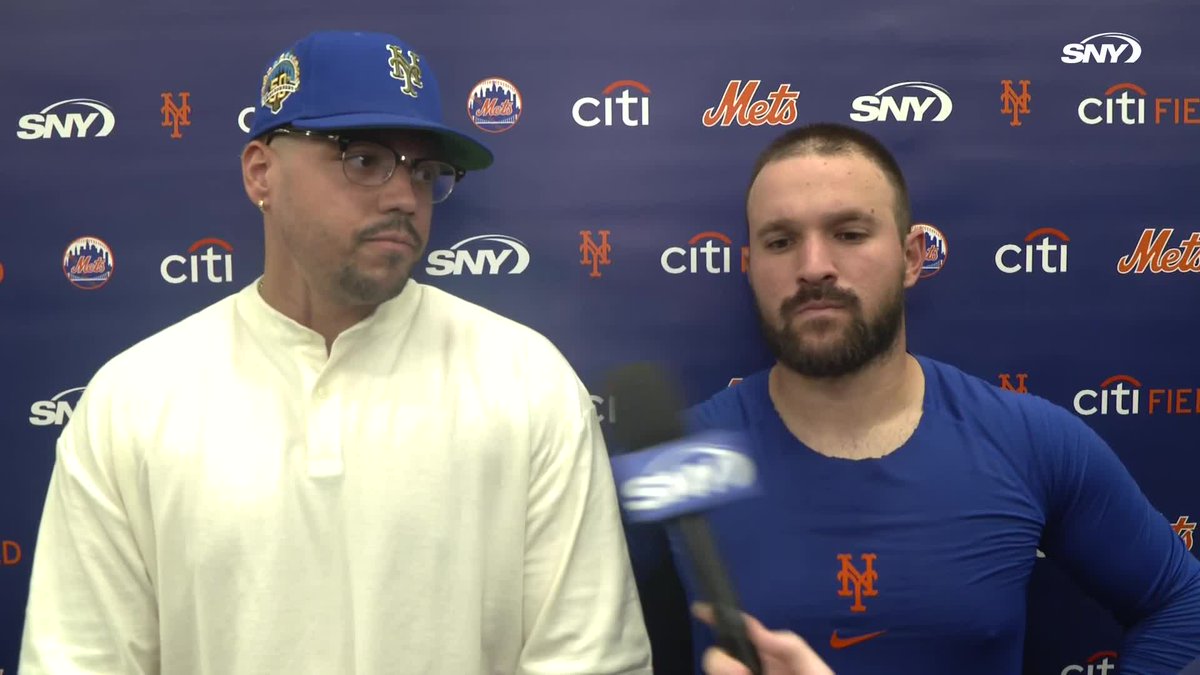 "Obviously, right now, the results aren't coming. It's hard to pinpoint one thing, but at the end of the day, we continue to come in, work, try to do the best of our abilities." Luis Torrens was asked what has led to the Mets' offensive struggles this week: