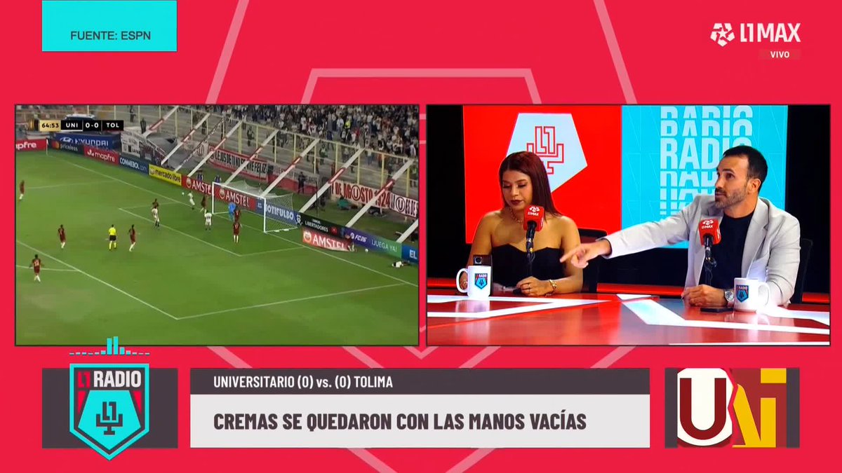 🎙️José Carvallo: "Entrevisté a Jairo Vélez y me dijo que él terminó el año y nadie la U lo llamó para renovarle (...) Si lo hacía firmar 15 días antes, la oferta (de Alianza) ni llegaba". #L1Radio #universitario 📺 Conoce cómo ver L1MAX en vivo 👉