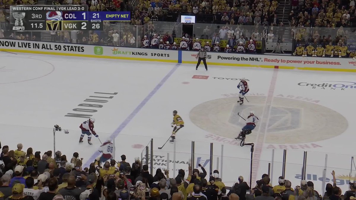 VEGAS IS HEADING BACK TO THE CUP FINAL 🔥🔥🔥 THEIR 3RD TRIP IN 9 YEARS AS A FRANCHISE 🤯