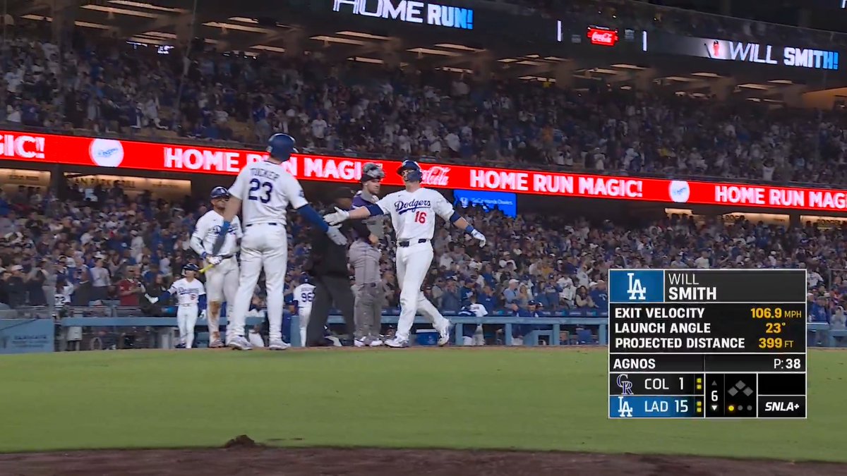 No. 16 makes it 15 runs!