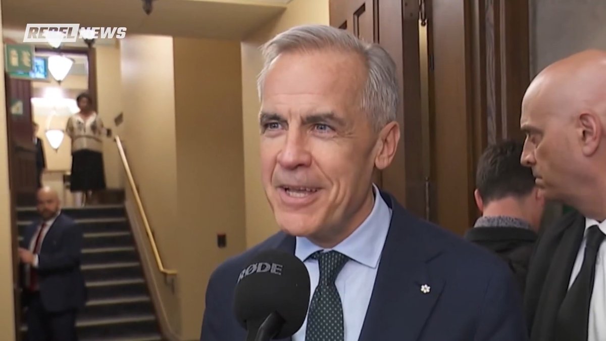 Carney stresses that the upcoming vote about a potential independence referendum in Alberta is "non-binding" and won't actually be impactful.