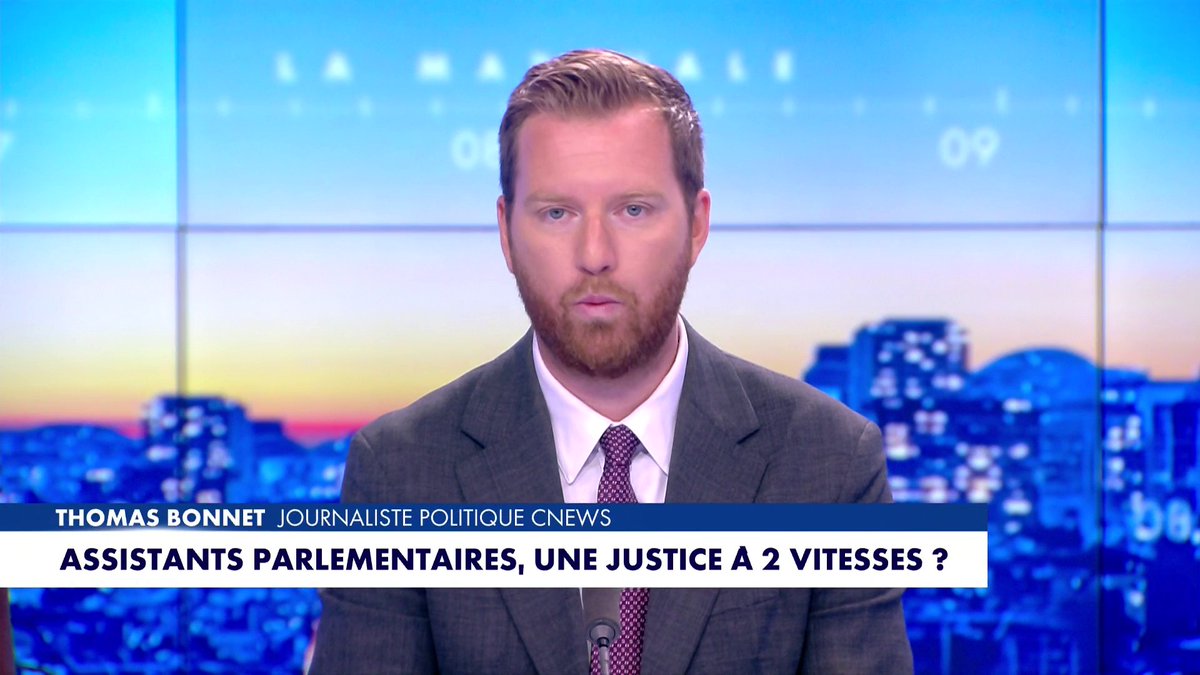 L'édito de Thomas Bonnet : «Assistants parlementaires, une justice à 2 vitesses ?» dans #LaMatinale