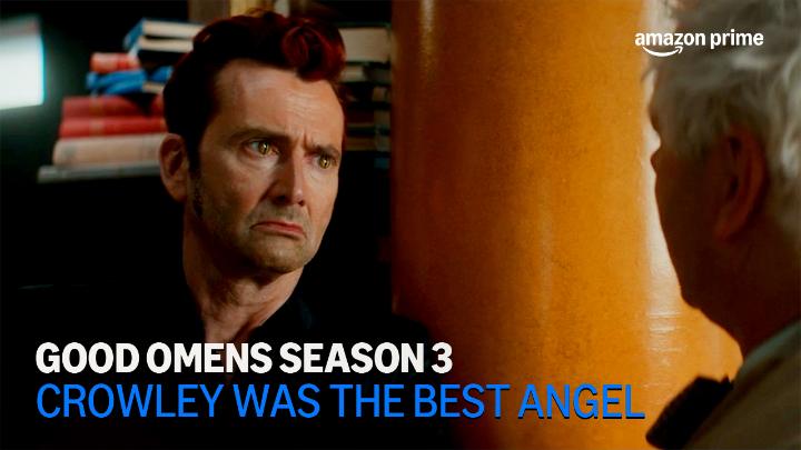 Crowley is finally seen for who he really was all along. 🥹 Watch #GoodOmens Season 3, now streaming on Amazon Prime!