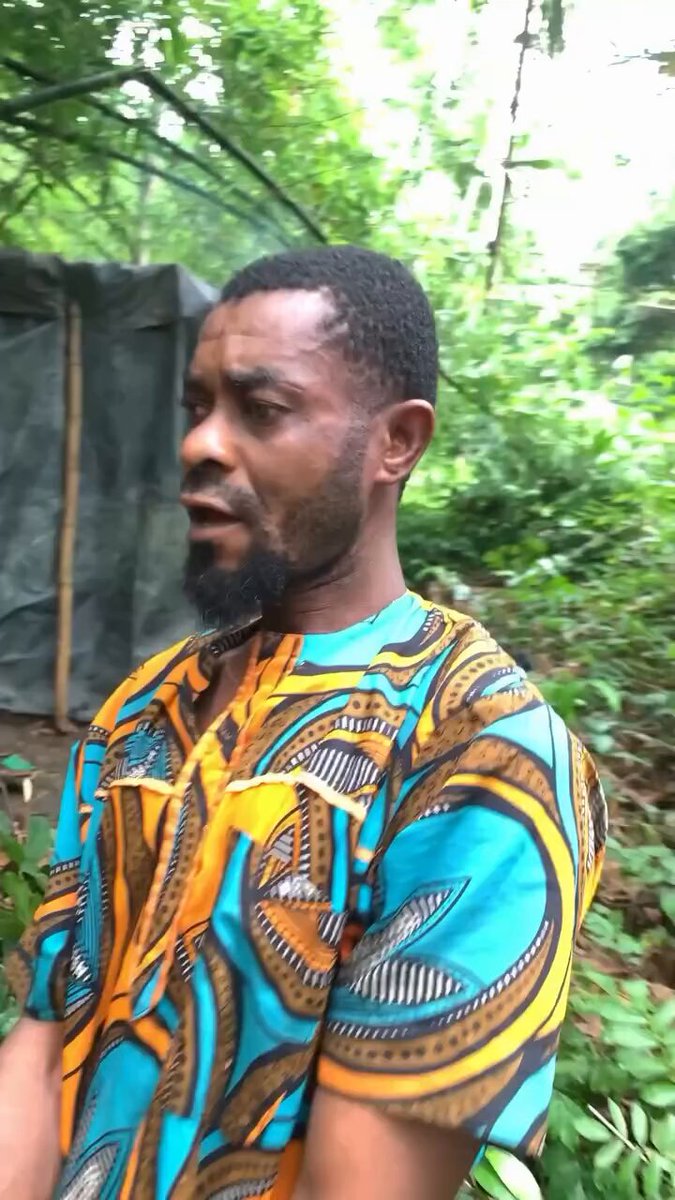 Man handed over to the police after he was found living alone in the forest at Okohkuo Community, Uhunmwonde LGA, Edo State.