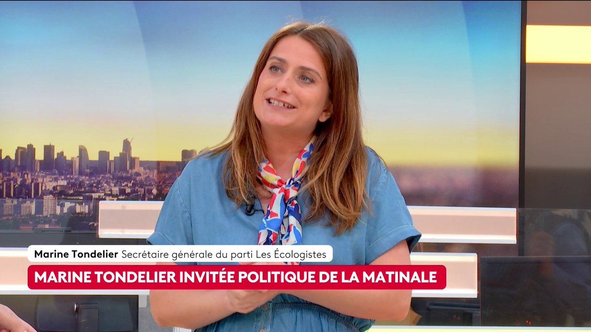 🔴 🗣"On a toujours défendu le droit de vote à 16 ans, à 16 ans, on peut aller en prison, mais on ne peut pas voter", note la secrétaire générale des Ecologistes Marine Tondelier, dont le parti à organiser mardi une réunion avec des enfants, pour les impliquer davantage.#canal16