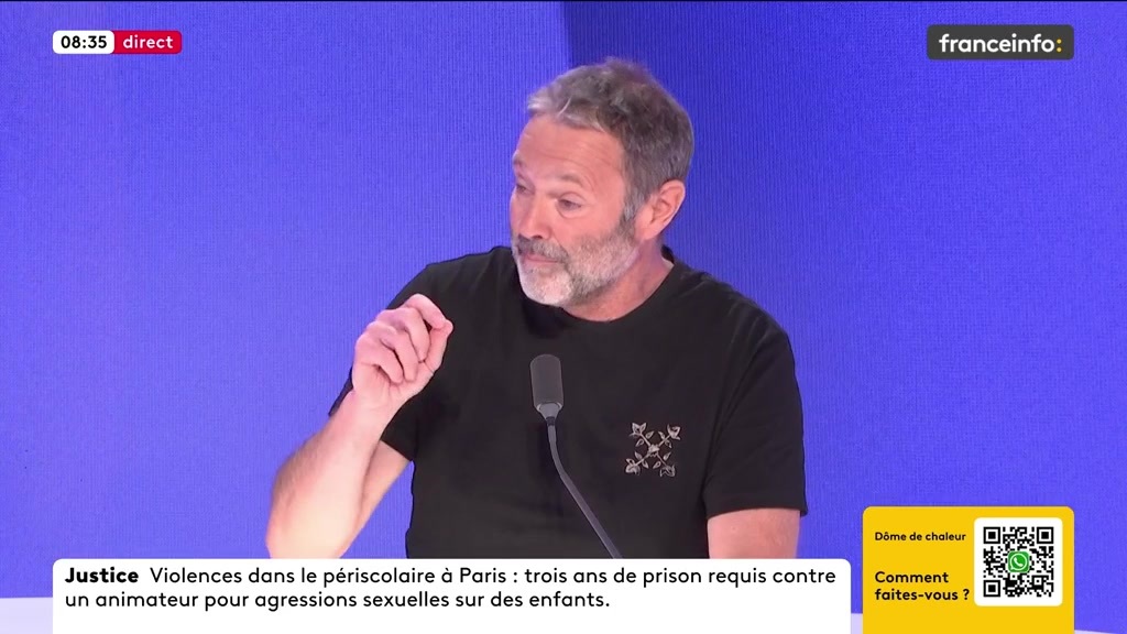 🔴 Canicule au mois de mai en France ➡️ "Dans notre jargon, on appelle ça des événements de signe noir. C'est un événement exceptionnel, c'est-à-dire qui bat des records de plusieurs degrés", explique Christophe Cassou, directeur de recherche au CNRS, climatologue