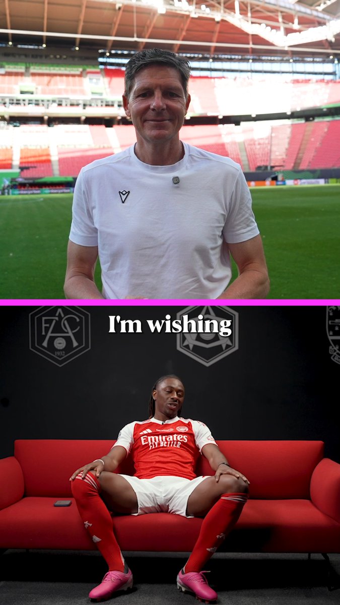 Eberechi Eze has a message for Crystal Palace and Oliver Glasner ahead of the Conference League final ❤️