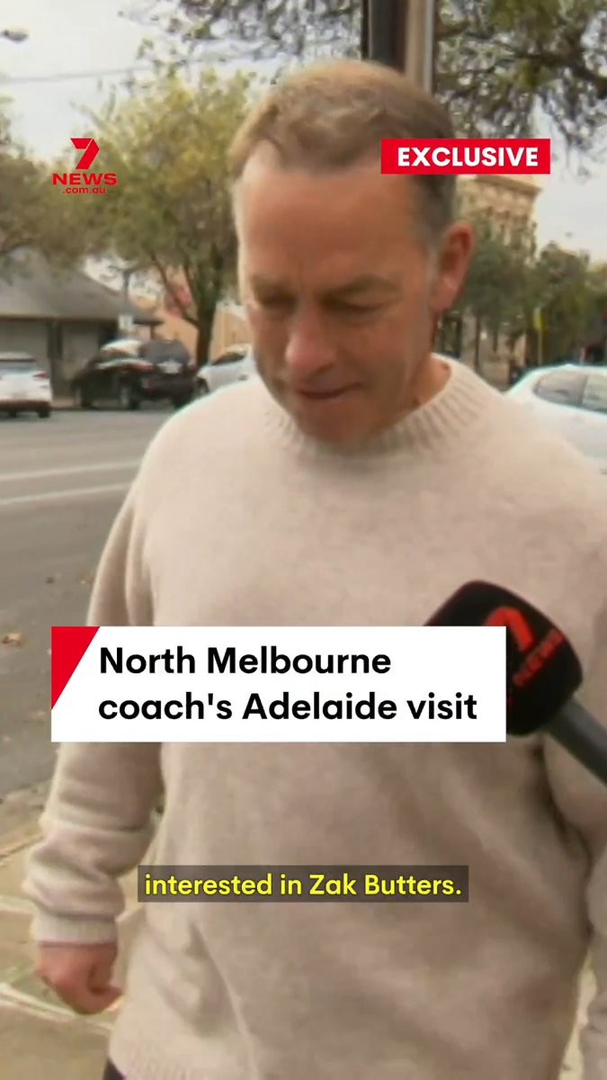 EXCLUSIVE: 7NEWS has caught up with North Melbourne coach Alastair Clarkson in Adelaide after the Kangaroos declared their interest in out-of-contract Power superstar Zak Butters.