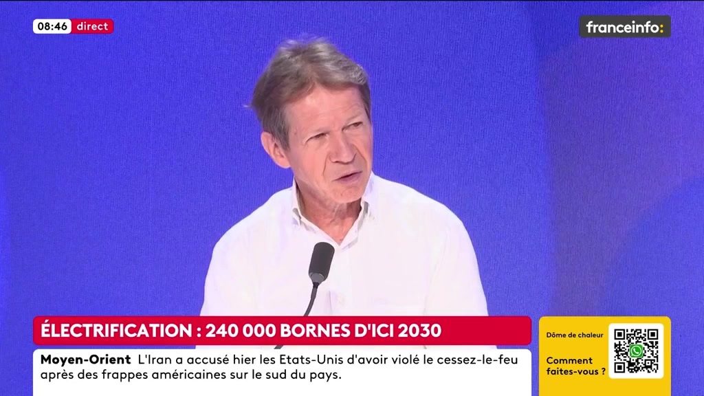 🔴 Électrification ➡️ "L'électrification des transports de personnes n'est pas le plus urgent. Nous, on a des jambes. Il faut électrifier les transports de marchandises [...] La marchandise, physiquement, ne peut pas se déplacer sans camion", dit Jean-Marc Jancovici