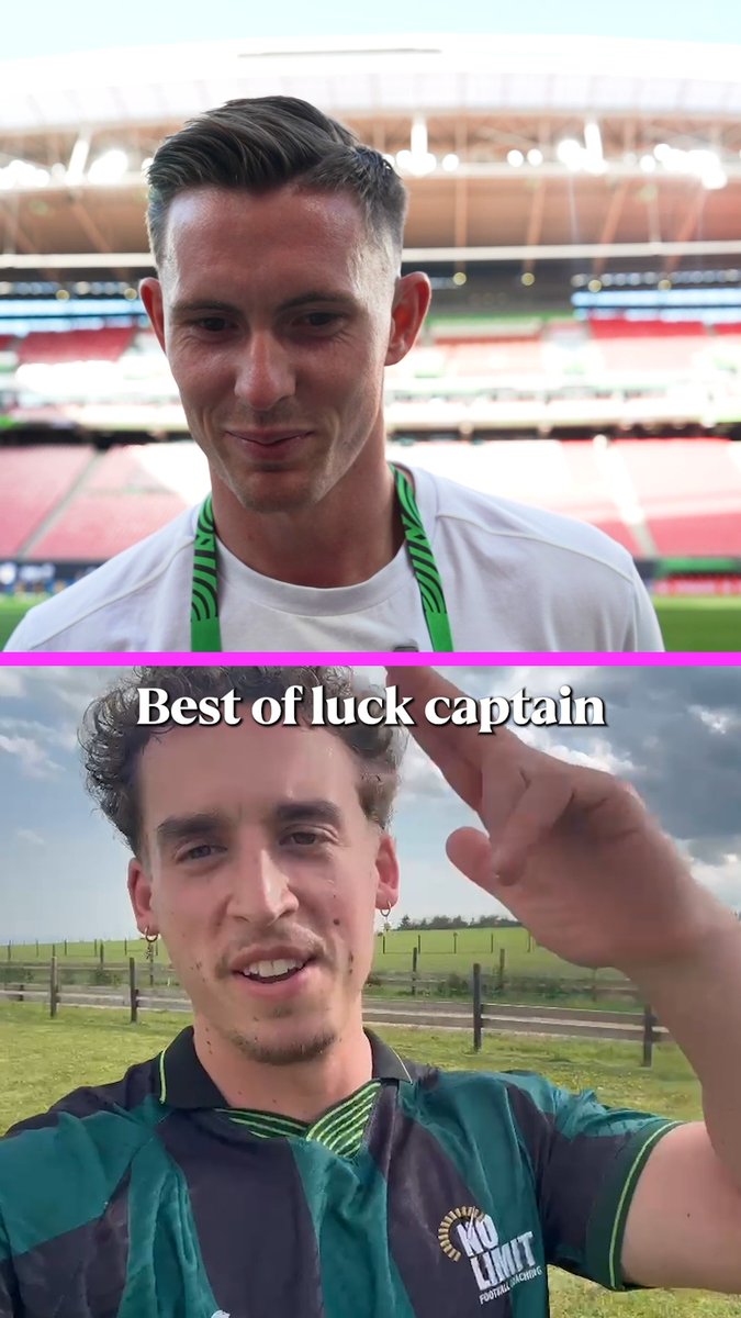Surprising Dean Henderson with a message from a childhood friend and teammate ahead of the UEFA Conference League final ❤️