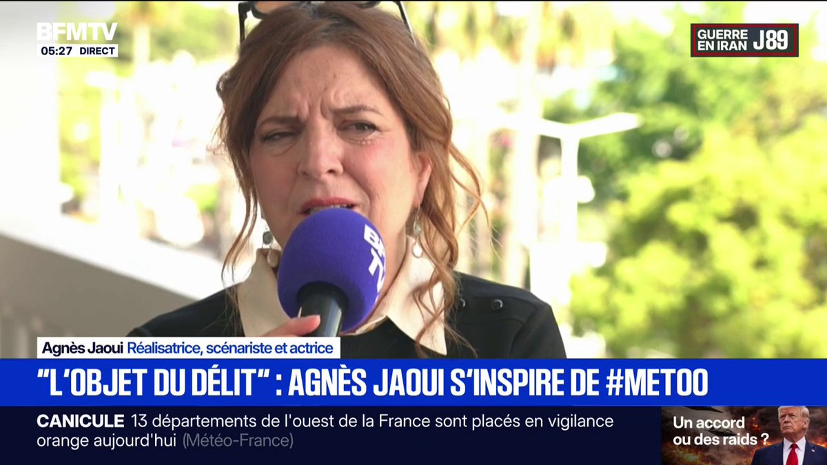 "L'objet du délit": Agnès Jaoui s'inspire de #Metoo dans son nouveau film