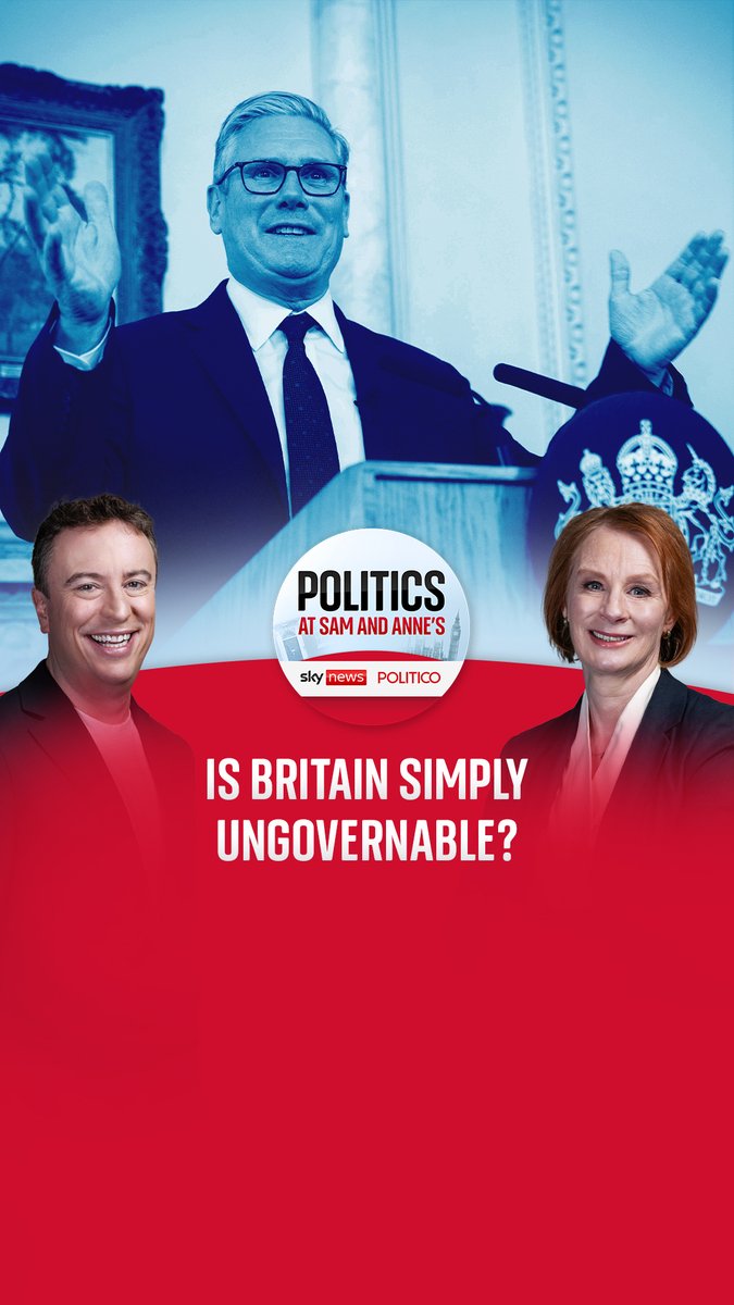 Are parts of Britain’s political system becoming ungovernable? @samcoatessky and anne mcelvoy discuss why modern politics is making governing harder than ever. 🎧Listen to PASAA here: