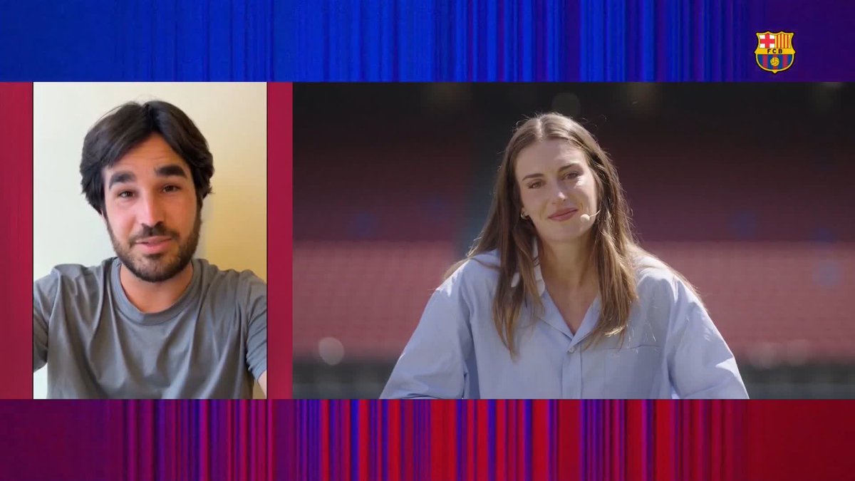 First-team players and Barça legends send their messages of gratitude to Alexia 💙❤️