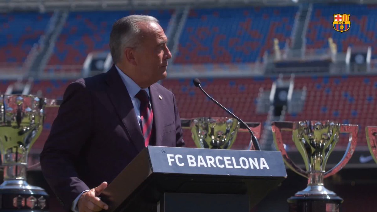 🎙️ El discurs del president del Club Rafael Yuste en l'acte de comiat d'Alexia Putellas ❝ Et dic de tot cor que t'estimo, Alexia. ❞