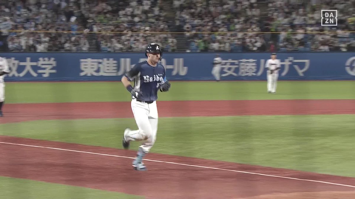 薫風の夜空よりも高く 3ボールから狙っていた ネビンが第8号ソロホームラン ⚾️ヤクルト×西武 #seibulions #だったらDAZN
