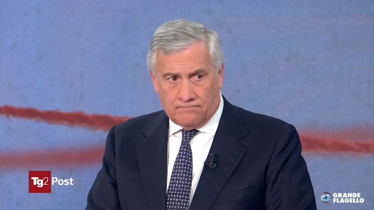 - Abbiamo chiesto all'ambasciatore israeliano le scuse - Sono arrivate? * Tajani va in crash * - Mi pare che...formalmente no