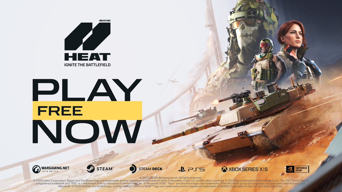Our colleagues have been cooking, and what they made is HEATing up 😁 Be sure to check out World of Tanks: HEAT wherever you game, with fast-paced battles where every decision matters, from your Agent and tank choice to your loadout and battlefield strategy. ➡️