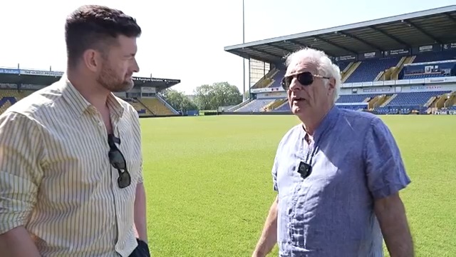 🏟️ Director Sid Pepper provides an update on the upgrading of the Radford Family Stand at One Call Stadium. #Stags 🟡🔵