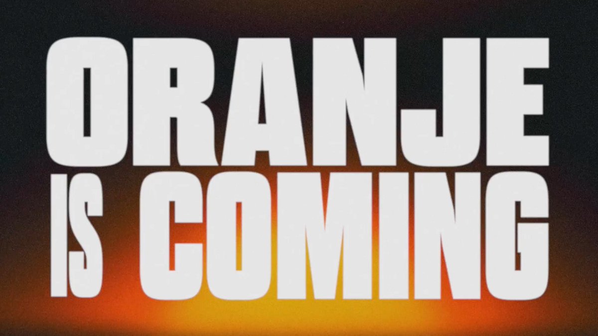 This summer, 𝑶𝒓𝒂𝒏𝒋𝒆 is coming... 🌇 #NothingLikeOranje #FIFAWorldCup