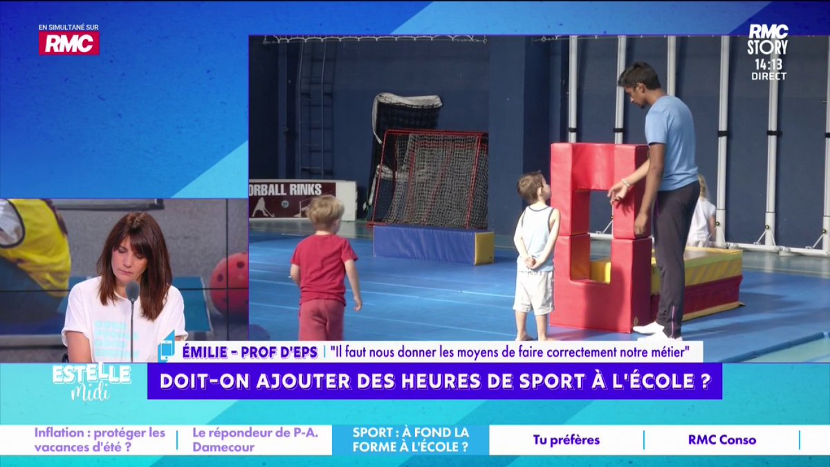 🏀 Sport à l’école 📞 Emilie : "Le niveau dégringole ! L'école aujourd'hui, c'est une école où les parents ont trop de place ! Des gamins me préviennent qu'ils vont être dispensés ! Il y a une complaisance des médecins... La dispense du gamin dure pile la durée du cycle..."