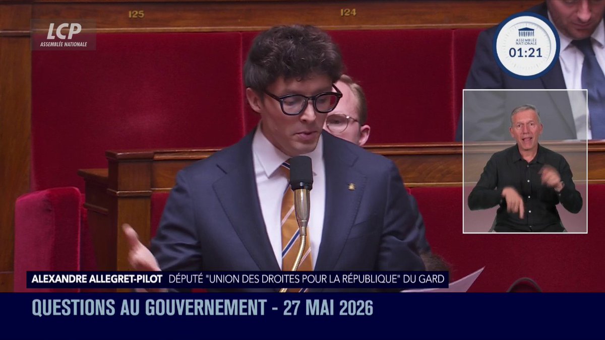 "En 2017, vous fermiez Fessenheim, 1 800 mégawatts d'électricité décarbonés jetés à la poubelle pour acheter le ralliement politique de Nicolas Hulot. Le coût pour les Français ? Peu importe, c'est (l'autre) Nicolas qui paie." Alexandre Allegret-Pilot à l'Assemblée.