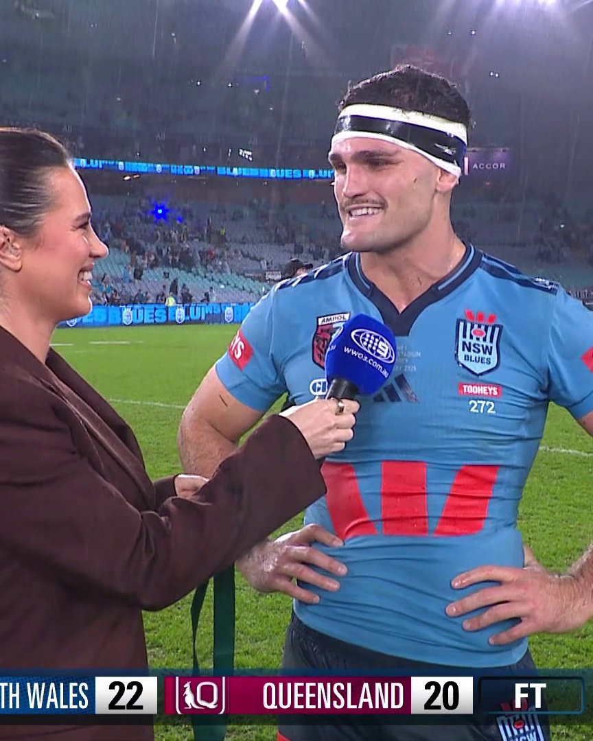 Nathan Cleary reflects on Origin I! 🗣