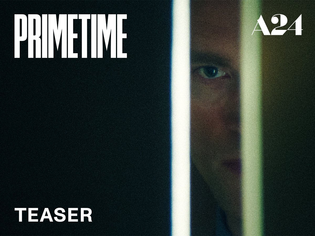 Witness television history. PRIMETIME, a new film by Lance Oppenheim, starring Robert Pattinson. In theaters this Fall.