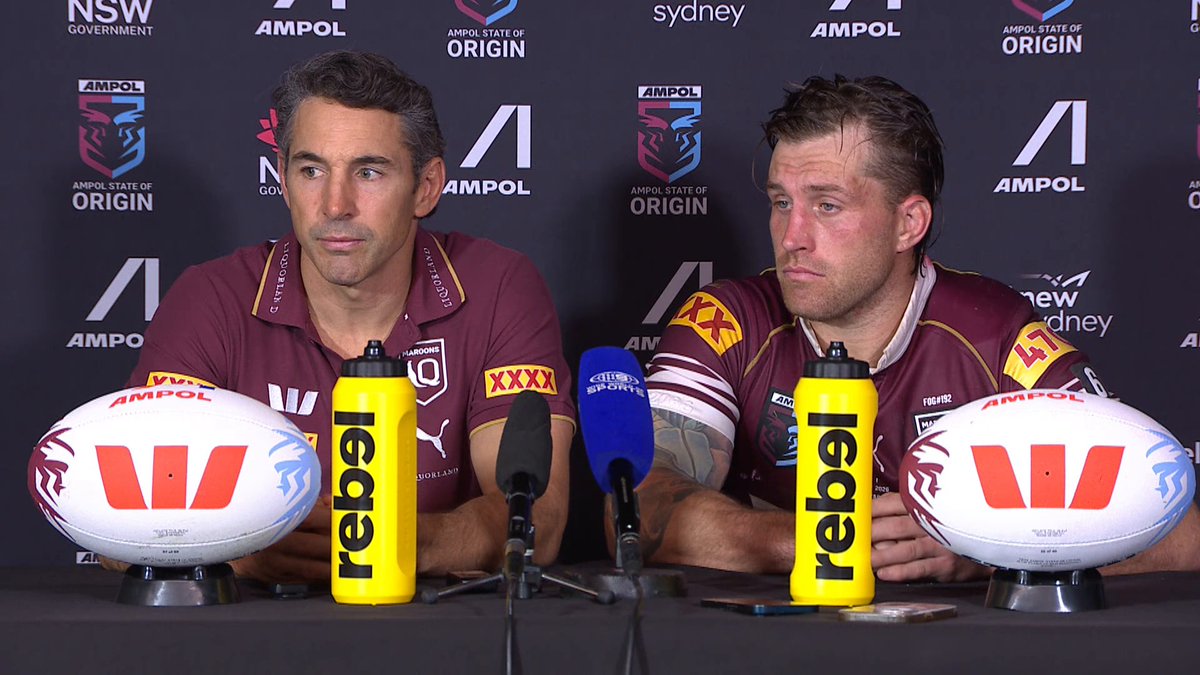 Hear from Billy Slater and Cameron Munster after Origin I.