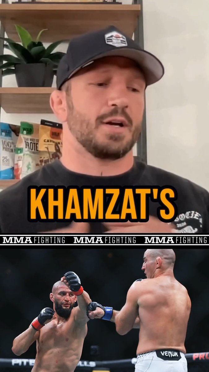 T.J. Dillashaw was hearing "scary stories" about Khamzat Chimaev's weight cut for #UFC328: "It makes me realize how tough Khamzat is to do as well as he did on almost dying before getting on that scale." (🎥: Mike Heck)
