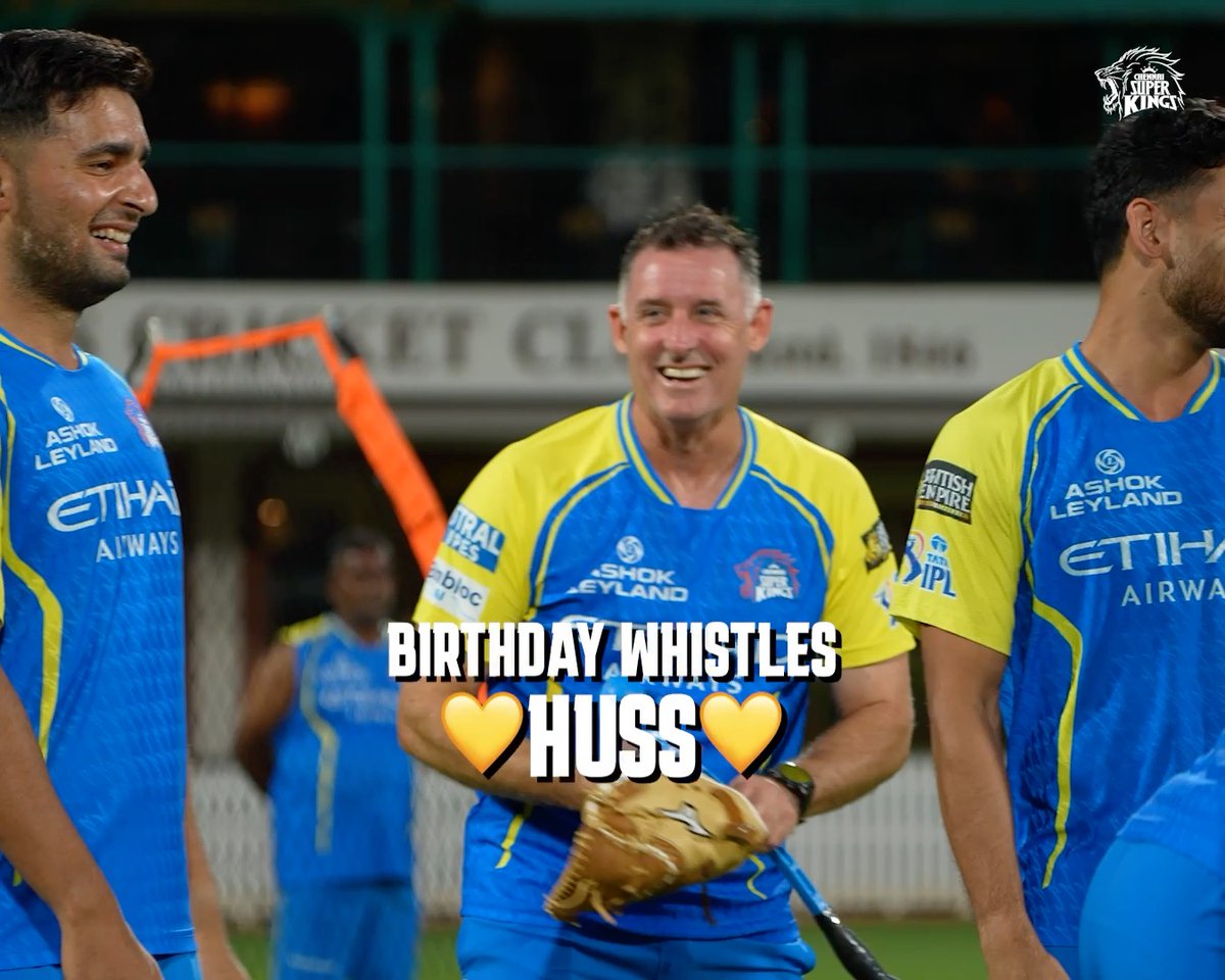 A side of Mr. Cricket we don’t see often 😂✨ #WhistlePodu #SuperBirthday