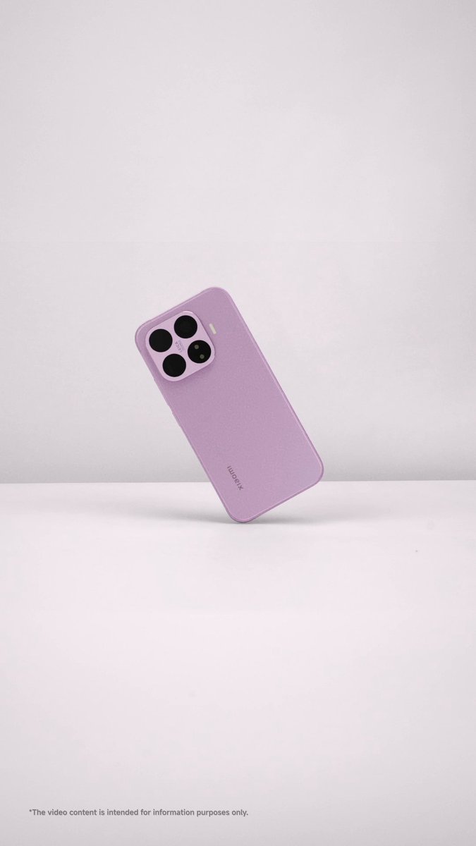 Starts in your hand, turns into sound, expands into space, and it's a violet overflow! 💜✨ The Xiaomi Violet Collection launches on May 28th, 14:00 (GMT+2).
