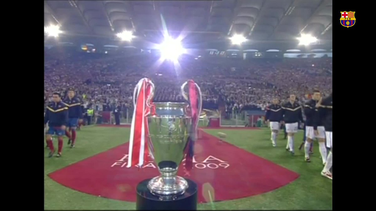 𝐌𝐚𝐲 𝟐𝟕, 𝟐𝟎𝟎𝟗 FC Barcelona 2–0 Manchester United F.C. 🔥 Champions of Europe 🏆 #OTD 📅