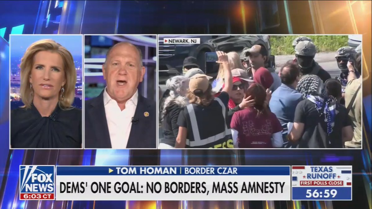 Border Czar Tom Homan dismisses concerns about skyrocketing deaths in ICE detention facilities: "Deaths in ICE custody is a fraction of any state prison or federal facility"