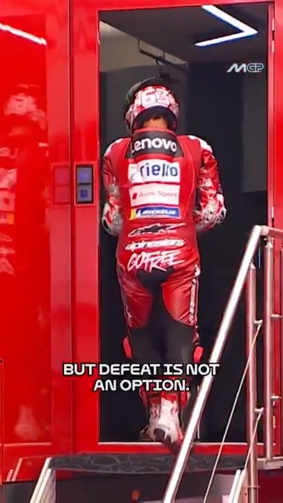 Failure is not an option when the goal is the top 🔥Pecco Bagnaia #MotoGP
