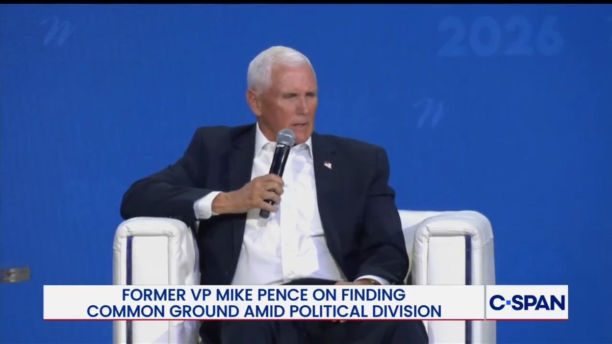 Q: "When was the last time you picked up the phone and said, 'Hi, President Trump, it's Mike.'" .Mike Pence: "It's been a while."