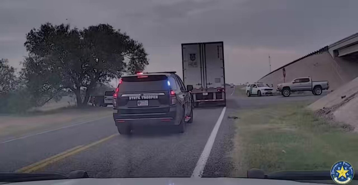 DPS finds 20 illegal immigrants inside a semi truck after performing a traffic stop on the truck and observing the driver attempting to flee on foot