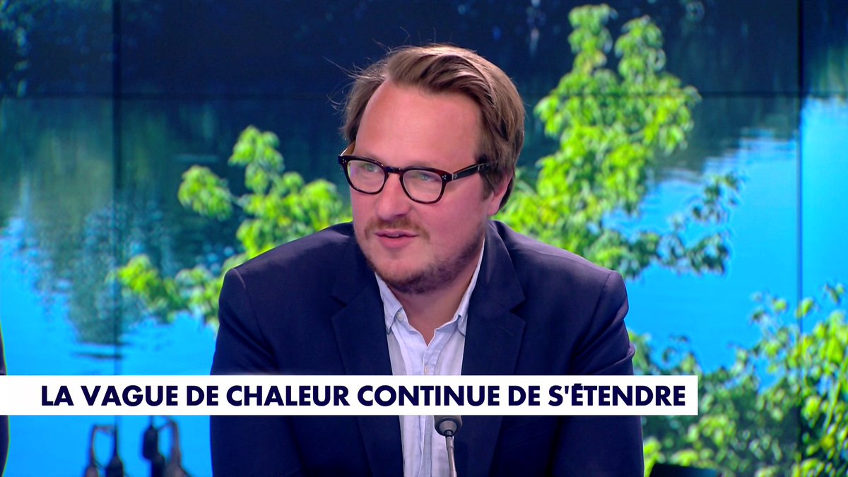 Le coup de gueule de Geoffroy Lejeune sur «l’emballement autour des vagues de chaleur»: «L'état n’occupe quasiment plus aucune de ses fonctions régaliennes, et on va lui demander de gérer la température», dans #Punchline Toute l'info est à retrouver sur