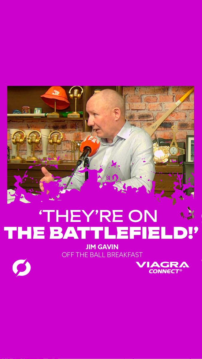 'I got some great ideas from the players...' 'They need to own it - they are the people on the battlefield!' Six-time All-Ireland winning manager Jim Gavin with some brilliant insight into the collaborative effort, between players & coaches, within that iconic Dublin dressing room throughout the 2010s! | 🔵🏐🏆 Off The Ball Breakfast LIVE weekday mornings from 7:30am ⏰ #DublinGAA #GAA Viagra Connect 50mg film-coated tablets. Contains sildenafil. For adult men with erectile dysfunction. Subject to suitability. Maximum dosage one 50mg tablet per day. Always read the label.