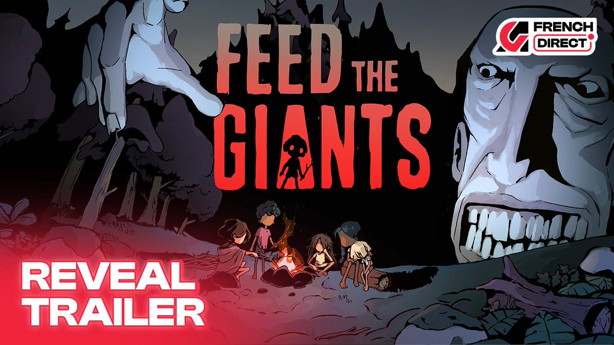 Premier trailer pour Feed the Giants, qui mélange jeu de survie et god game dans une sombre forêt où un groupe d'enfants doit s'en sortir Surprise, une démo est disponible !