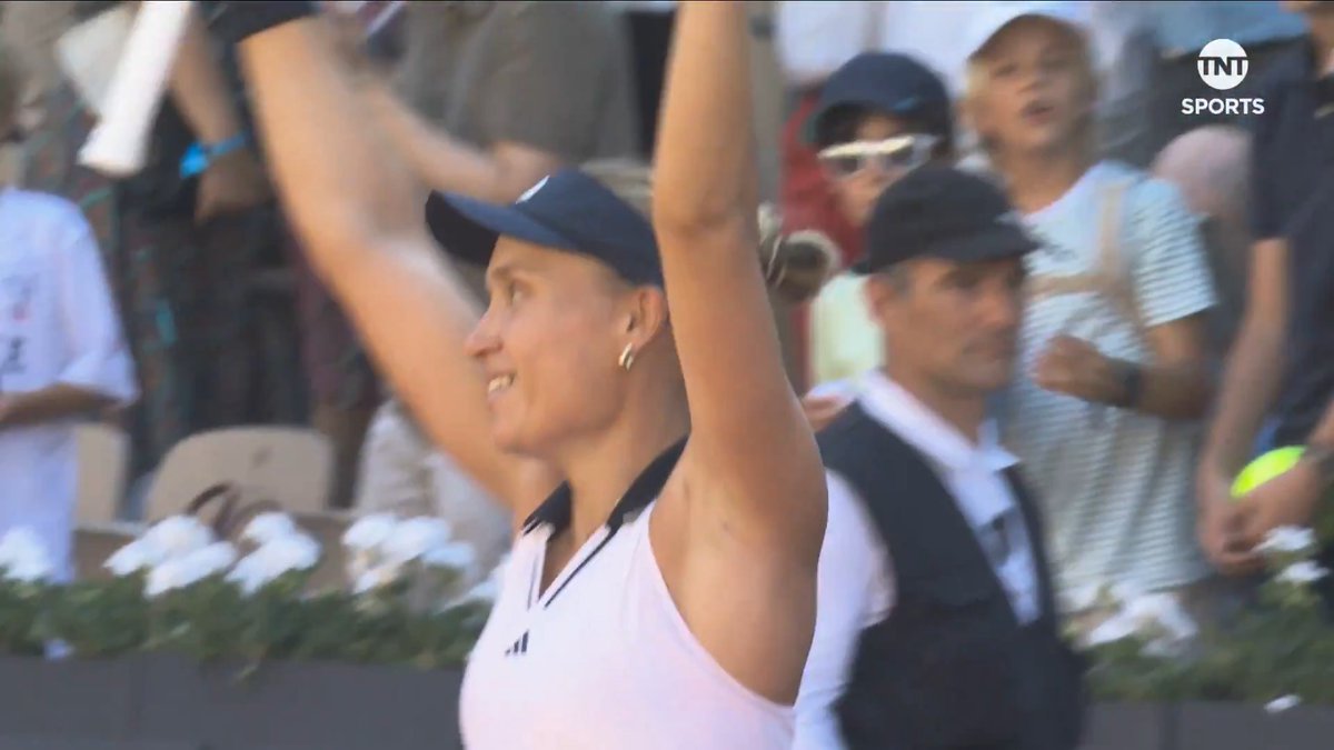 NO. 2 ELENA RYBAKINA FALLS TO YULIIA STARODUBTSEVA 😱 Rybakina lost two straight sets after winning the first. Watch Roland-Garros on TNT 📺