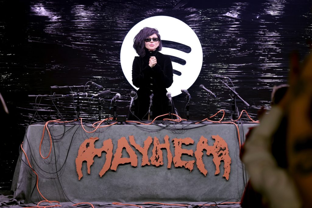 Lady Gaga's MAYHEM Spotify fan press conference in full. Follow me for more!