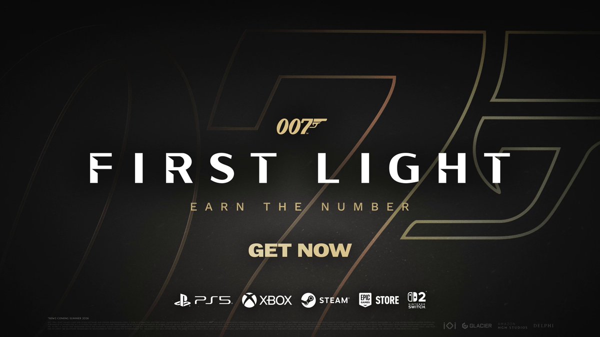 007 First Light is available now. From everyone here at IO Interactive, thank you for joining us on this adventure and we hope you enjoy our take on the origins of James Bond. A special message from Hakan, Game Director for 007 First Light. GET NOW and #EarnTheNumber. #007FirstLight