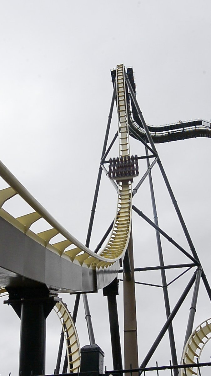 Tormenta Rampaging Run at Six Flags is now in its testing phase