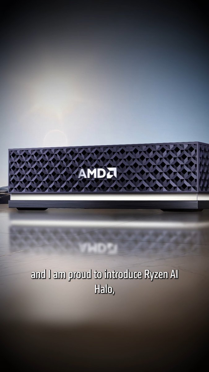 Introducing AMD Ryzen AI Halo, an Agent Computer built to make local AI development fast and simple. • Ryzen AI Developer Center pre-installed • Pre-optimized from first power on • Built to reduce setup friction • Designed for local AI development AMD Ryzen AI Halo brings AI from the cloud into the hands of developers with Ryzen AI developer center pre-installed and optimized from first power on, developers can hit the ground running.