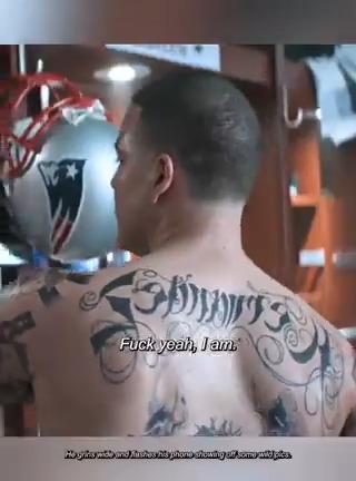 The whole world wants a piece of you. What would they say if they found out?.. The call that sent an NFL star on downward spiral. 💔 Aaron Hernandez on American Sport Story