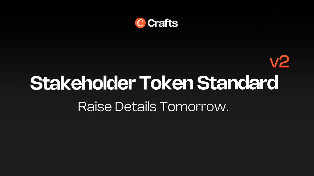 Introducing STS v2 The new standard for Stakeholder Tokens: company upside, fair issuance, and holder protections.