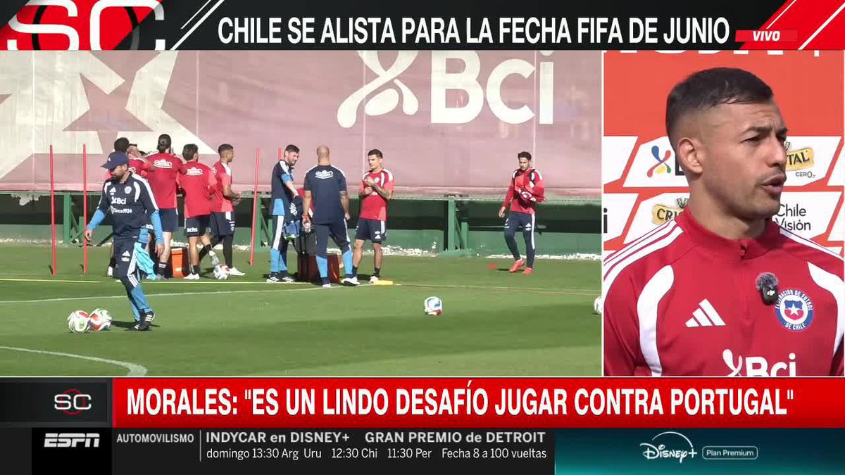 "ME HUBIESE ENCANTADO TENER ANTES LA MENTALIDAD QUE TENGO AHORA" Iván Morales habló de su larga ausencia en La Roja y ahora espera aportar con goles: "Me dolió mucho estar fuera, como tres años que no venía a la Selección" ▶️ Mira #SportsCenter en el Plan Premium de #DisneyPlus