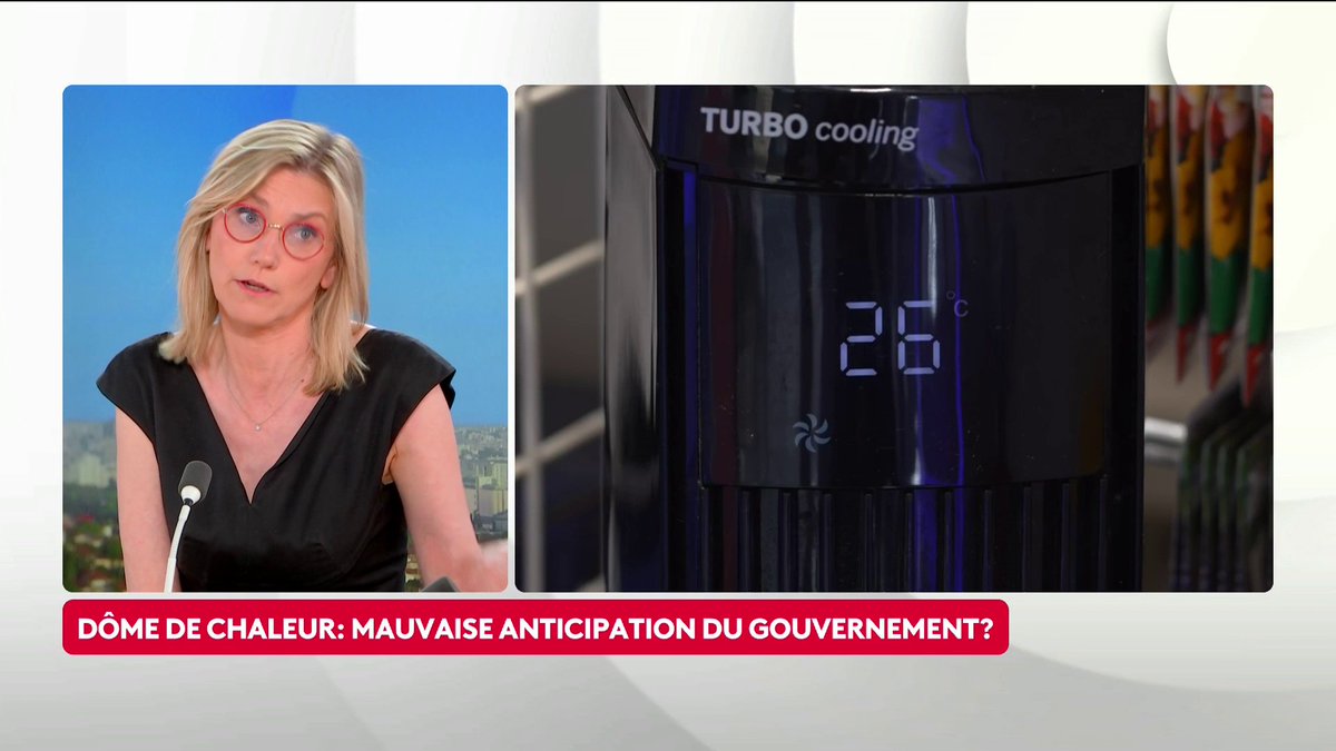 🔴 🗣️ Climatiseur, est-ce anti-écologique ? "C'était vrai il y a dix ans quand l'électricité n'était pas totalement décarbonée et quand [...] il y avait des fluides frigorigènes très émetteurs de carbone", répond l'ancienne ministre Agnès Pannier-Runacher 🇫🇷🇪🇺. #ToutEstPolitique #Canal16