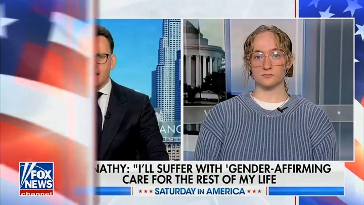 "When I was 12 years old, I sort of got fixated on the idea of being transgender and by the time I turned 14, I was approved for testosterone and double mastectomy... I'll suffer with 'gender-affirming' care for the rest of my life." Devastating.