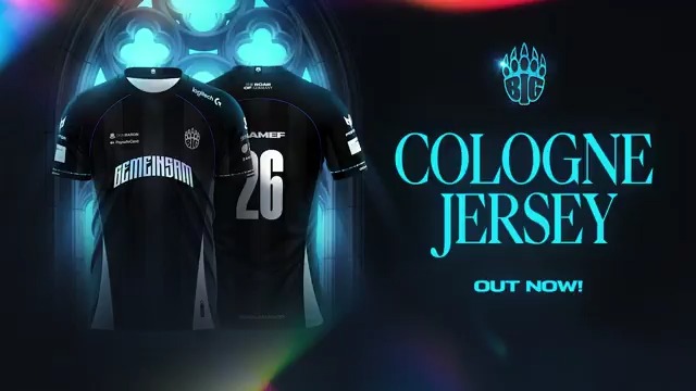 Our History, Present and Future. The BIG 2026 Cologne Major Jersey is out now 🏆